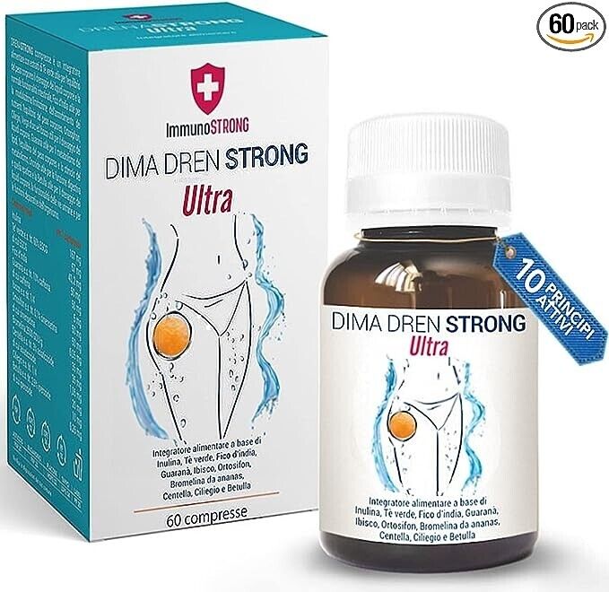 IMMUNO STRONG DIMA DRENA STRONG ULTRA - Drenante Dimagrante Anticellulite Detox