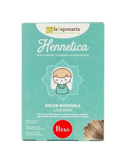 La saponaria - Tinta vegetale Hennetica NOCCIOLA - Lakshmi