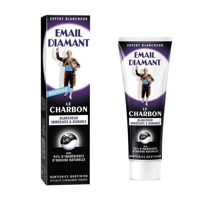EMAIL DIAMANT  LE CHARBON TOOTHPASTE DENTIFRICIO 75ML
