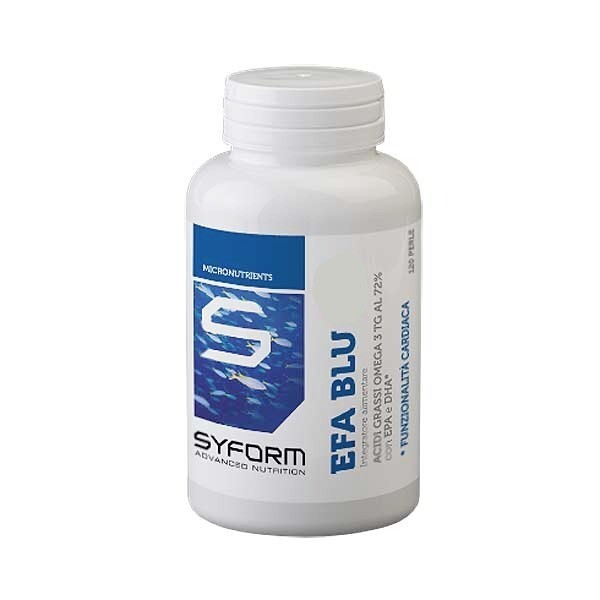 EFA Blu - Syform. Integratore di Omega 3 Kinomega® ad alto dosaggio di EPA e DHA