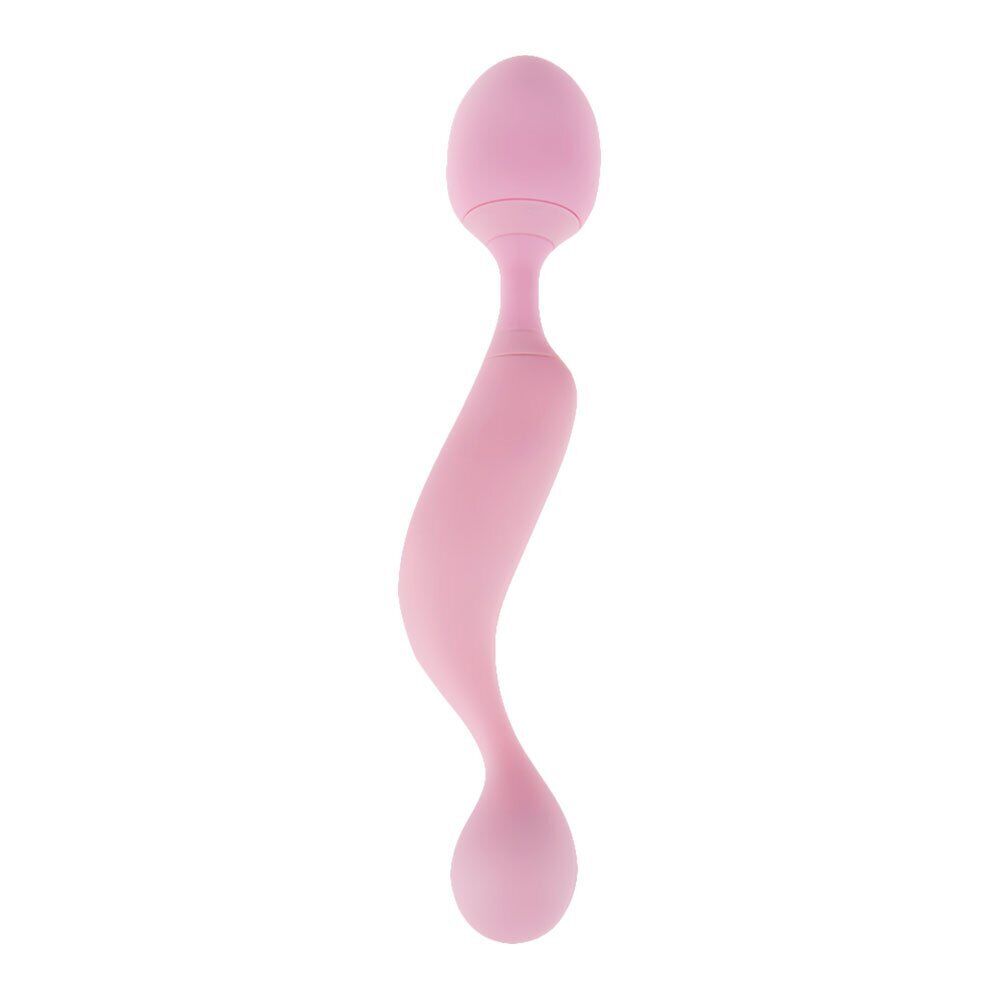 Massaggiatore Magic Wand in Silicone UNIVERSAL MASSAGER 21 x 3,7 cm Rosa Ricaric