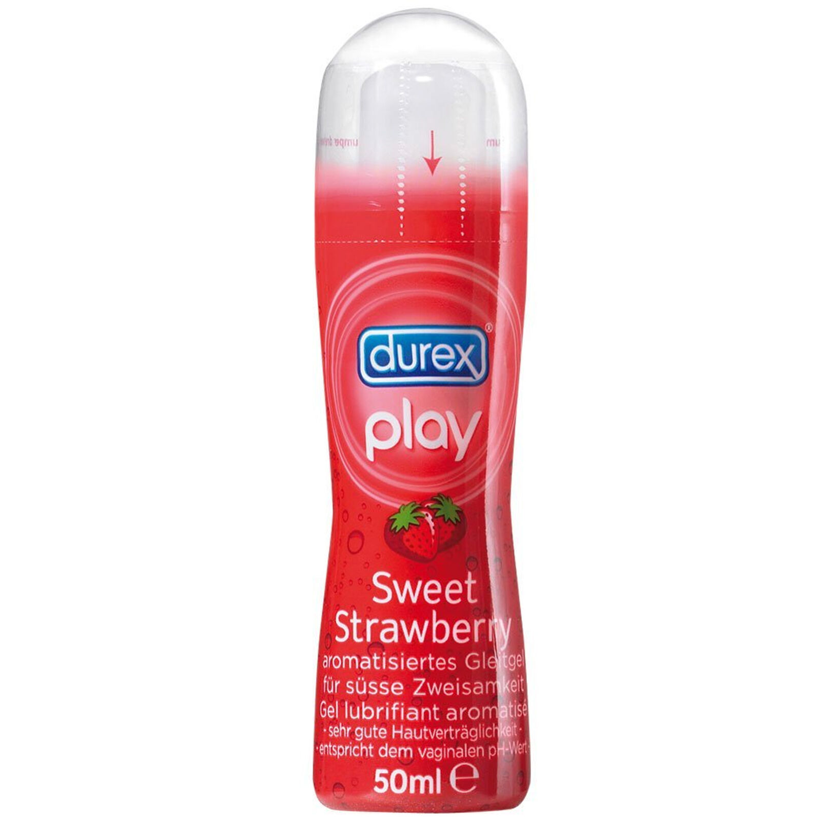 Top GEL intimo Lubrificante DUREX FRAGOLA aromatizzato 50 ml