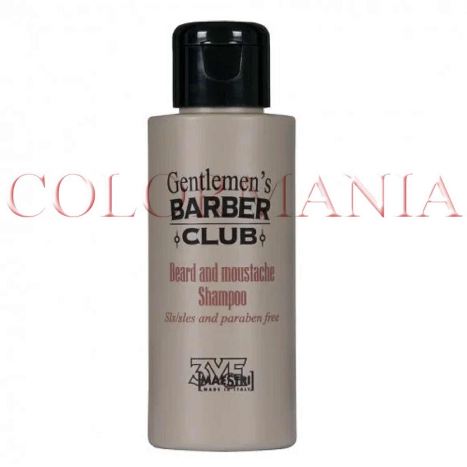 MAESTRI 3ME GENTLEMEN'S BARBER CLUB SHAMPOO BEARD AND MOUSTACHE BARBA E BAFFI