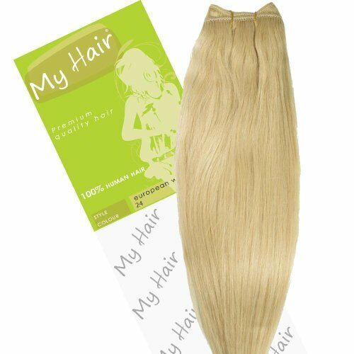 My Hair 14 pollici a colori 24 Euro estensioni di trama dei capelli (Y4u)