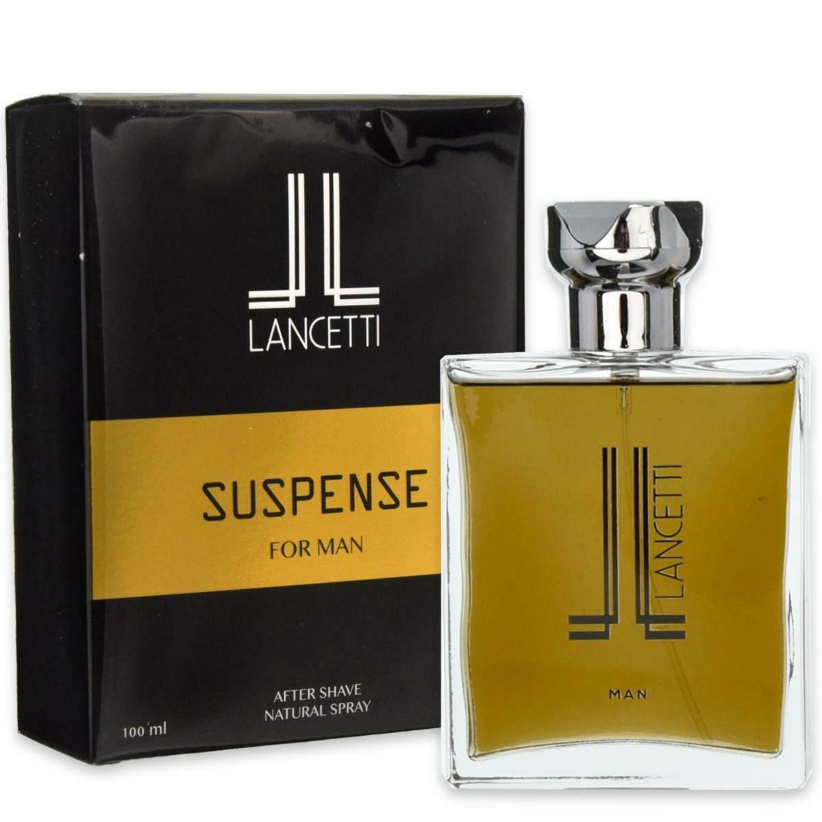 Lancetti Suspense For Man After Shave Ml.100 Spray 3.4 Fl. Oz.