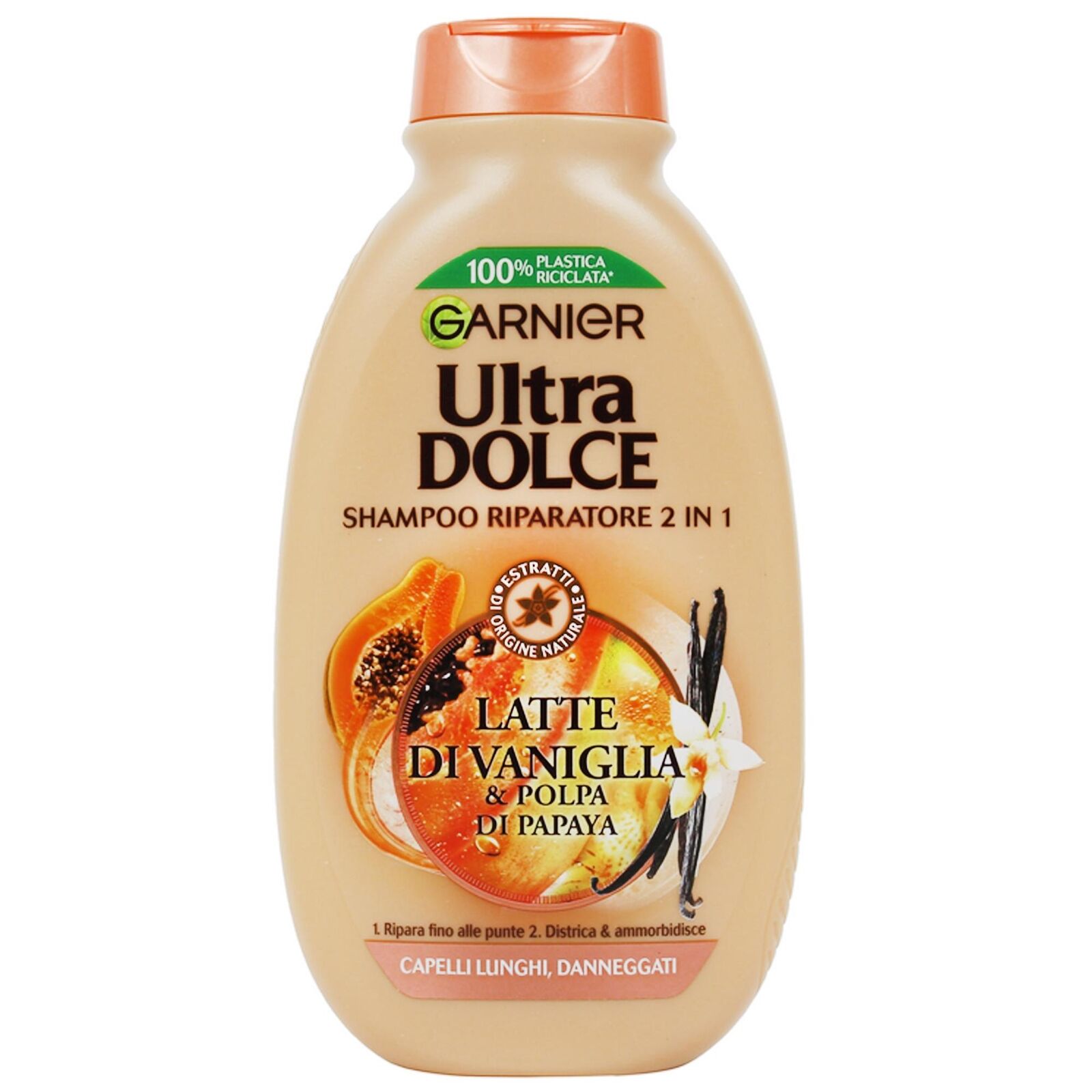 GARNIER ULTRA DOLCE SHAMPOO VANIGLIA E PAPAYA - 250ML