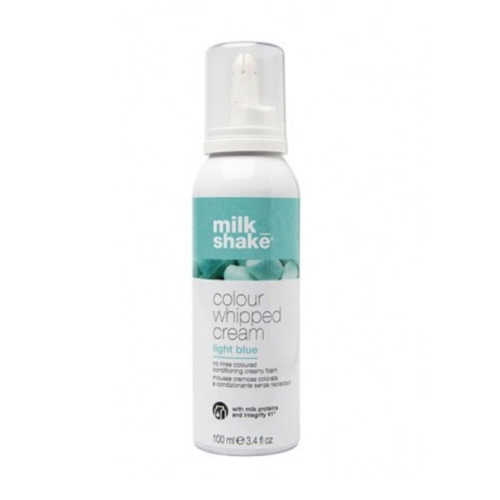 MILK SHAKE - COLOUR WHIPPED CREAM -  Light Blue (100ml) Mousse cremosa colorata