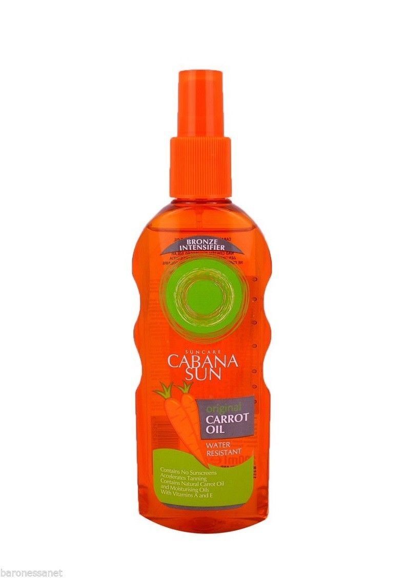 CABANA SUN CARROT TANNING ACCELERATOR OIL SPRAY 200ML