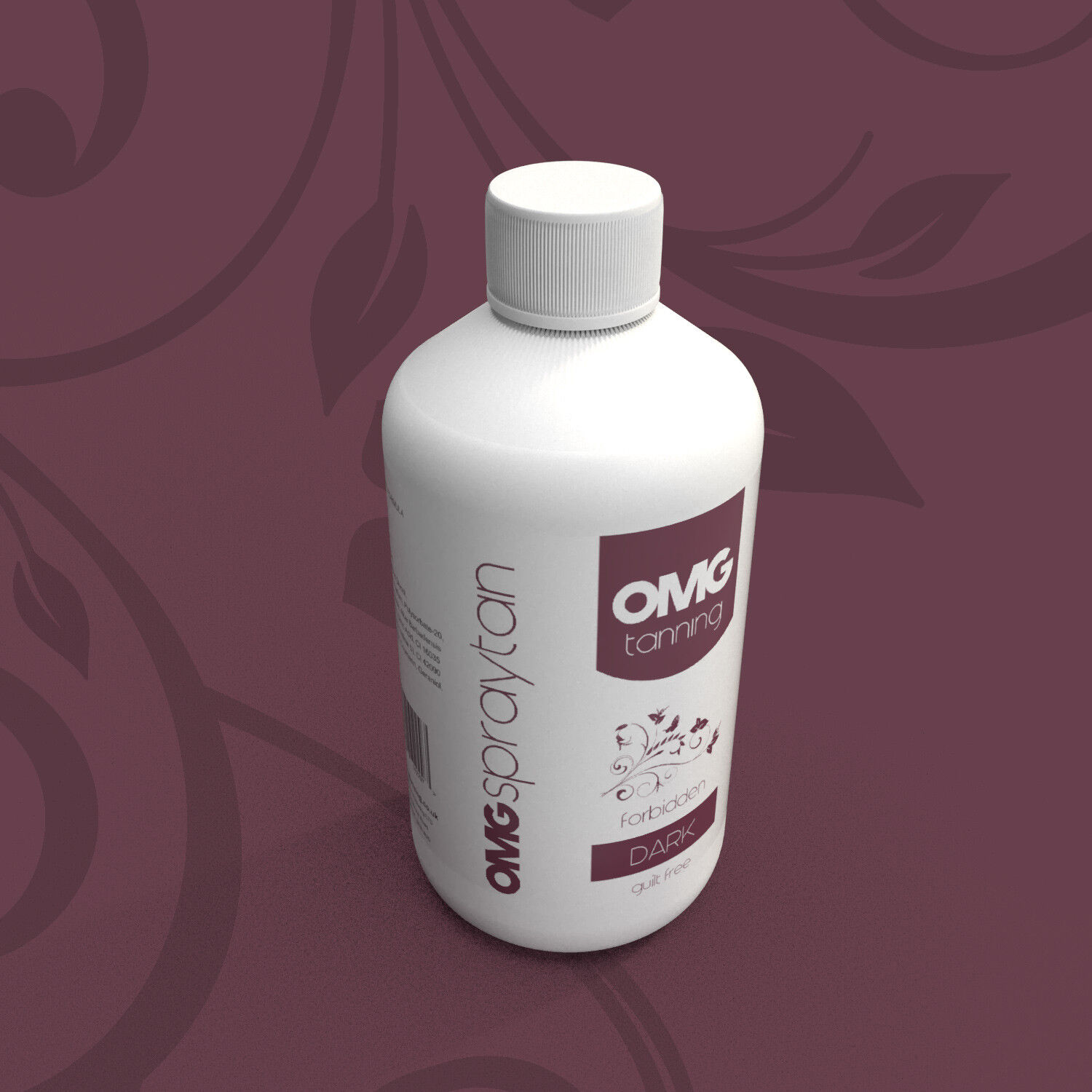 OMG Tanning Soluzione - 250ml 'Proibita' Scuro Spray Marroncino Liquido -