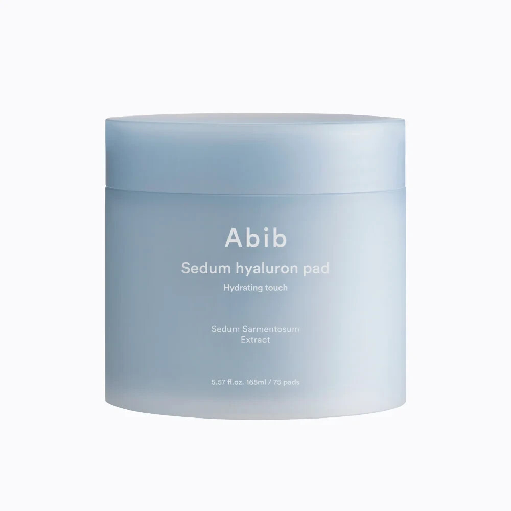 ABIB Sedum Hyaluron Imbottitura Idratante Touch (75 Pads) 165ml Venditore UK
