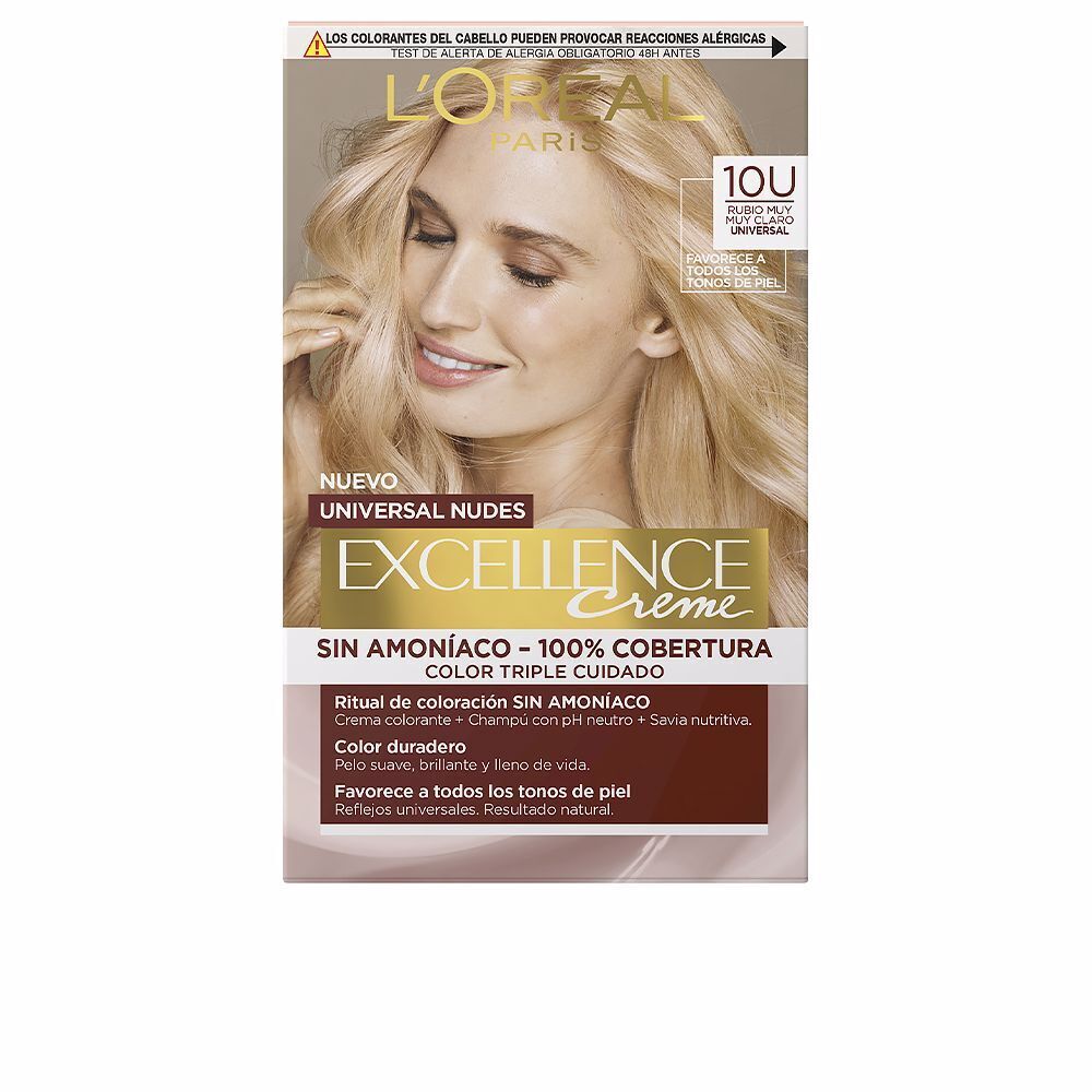 L'OREAL PARIS EXCELLENCE Creme Universal Nudes Tinte #10u-lightest Blonde 5 U