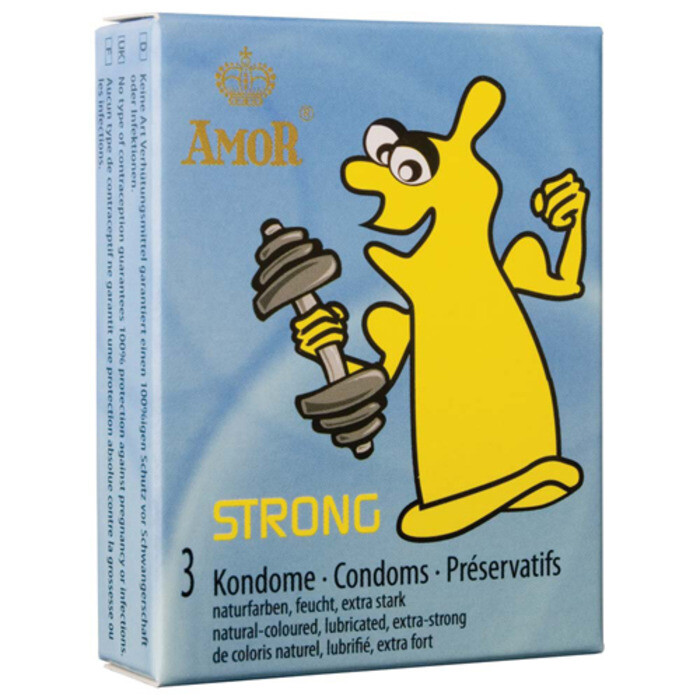 ANALI AMOR STRONG 3 PZ Preservativi profilattici