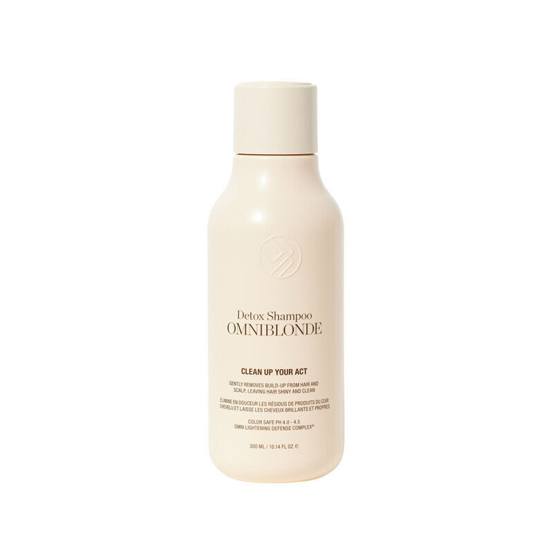 Shampoo capelli biondi lavaggio profondo OMNIBLONDE Clean Up Your Detox 300ml