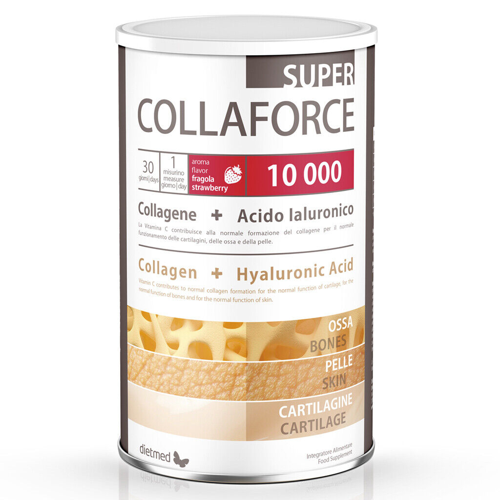 DIETMED COLLAFORCE SUPER 10.000 450 GR Fragola
