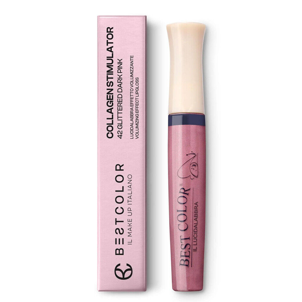 Best Color Collagen Stimulator Lucidalabbra Effetto Volumizzante 42 Dark Pink