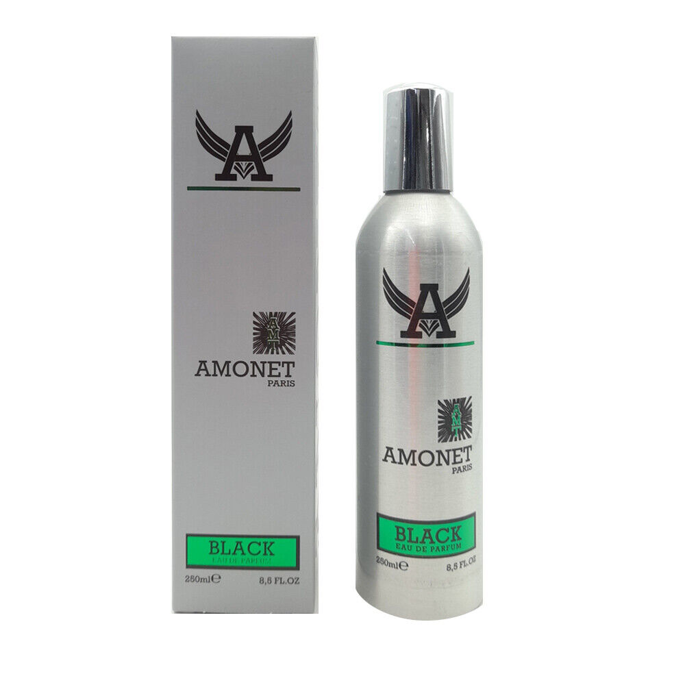 Amonet Black Profumo Simile Afgan Edp Profumo Uomo Spray 250ml