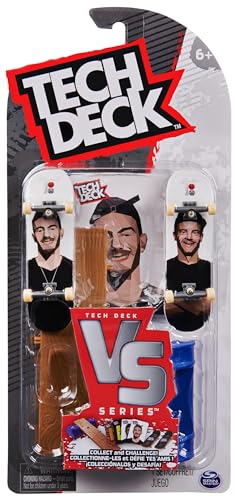 Tech Deck, Plan B Skateboards, Serie Versus, Confezione Da 2 Fingerboard Da Collezione E Set Di Ostacoli, Miniskate, Giocattoli Per Bambini, 6+ Anni (