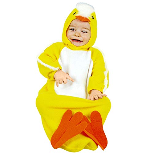 Costume Vestito Di Carnevale Per Neonato Pulcino