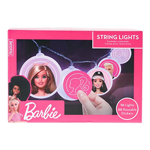 Paladone : Luci Decorative Barbie - Luci Decorative Da Cameretta Bambina, Barbie