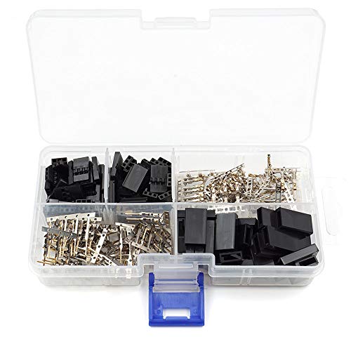 Elechawk 30 Set Servo Spina Maschio Femmina Connettore Crimp Pin Kit Compatibile Futaba Per Hitec Spektrum Rc