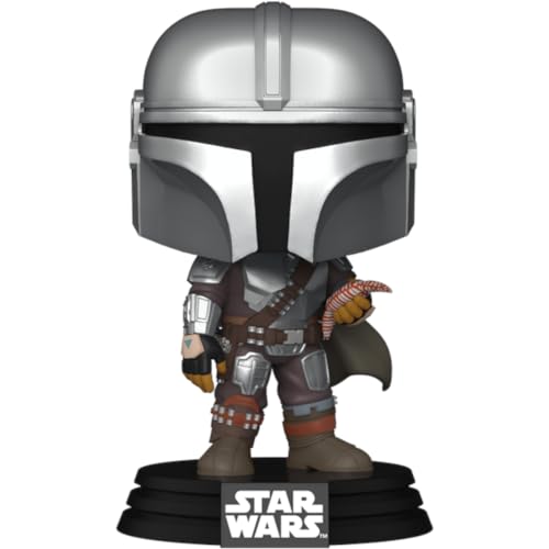 Funko Pop! Star Wars: Bobf - The Mandalorian - Mando With Pouch - Star Wars: The Book Of Boba Fett - Figura In Vinile Da Collezione - Idea Regalo - Me
