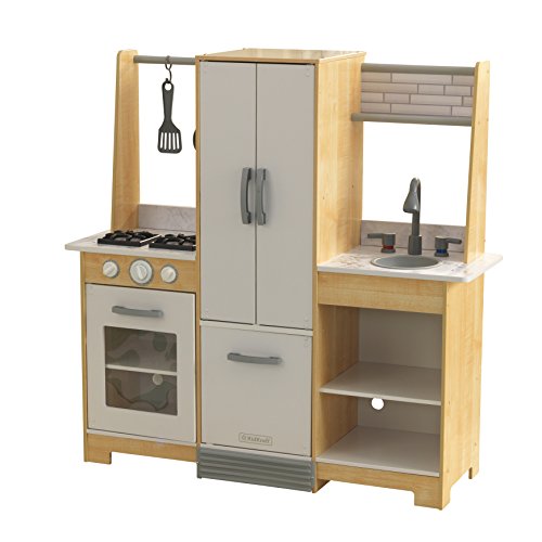 Kidkraft Cucina Giocattolo In Legno Per Bambini Modern-Day Con Ez Kraft Assembly Con Accessori Di Gioco Inclusi, Giochi Per Bambini 3+ Anni, 53423
