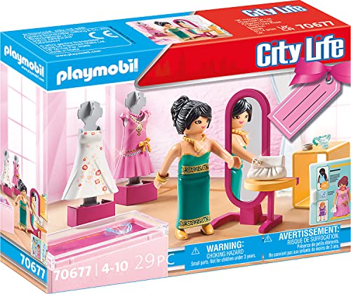 Playmobil City Life 70677 Boutique Abiti Da Cerimonia Per Bambini Dai 4 Anni