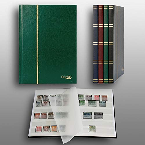 A5 Classificatori 16 Pagine Bianco, Prophila Leuchtturm, Verde Colori