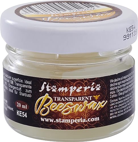 20 Ml Cera D'Api Trasparente Ke54 Naturale Transparent Beeswax Finitura Finish