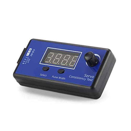 Icquanzx Tester Digitale Di Coerenza Servo/Esc Per Rc Elicottero Aereo Auto Motore Acceleratore Display