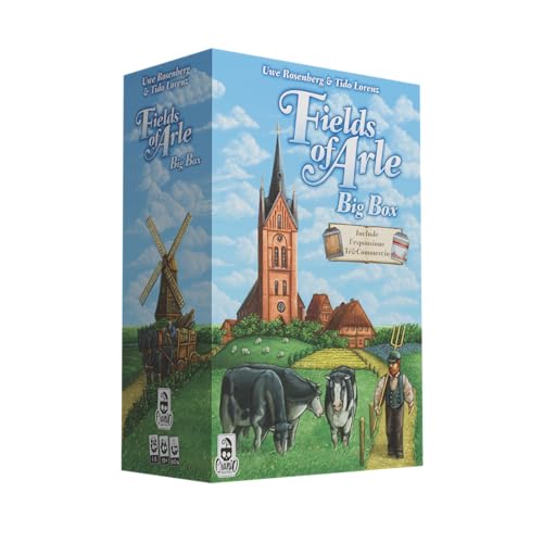 Cranio Creations - Fields Of Arle Big Box, Il Gioco Autobiografico Di Uwe Rosenberg Per La Prima Volta Completo Di Espansione, Edizione In Lingua Ital