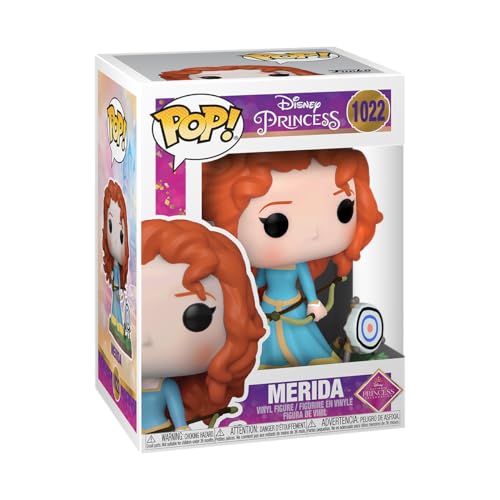 Funko Pop! Disney: Ultimate Princess - Merida - Disney Princesses - Principesse Disney - Figura In Vinile Da Collezione - Idea Regalo - Merchandising