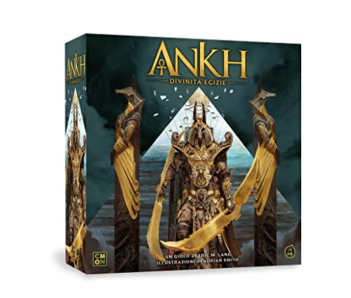 Asmodee, Ankh: Divinità Egizie, Gioco Da Tavolo, 2-5 Giocatori, 14+ Anni, Edizione In Italiano