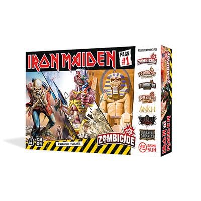 Asmodee - Zombicide, 2A Ed - Iron Maiden Pack 1, Espansione Giocco Da Tavolo, Pack 1