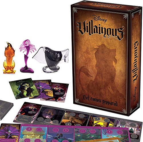 Ravensburger Disney Villainous Evil Comes Prepared - Strategy Board Game For Kids & Adults Age 10 Years Up - Can Be Played As A Stand-Alone Or Expansi