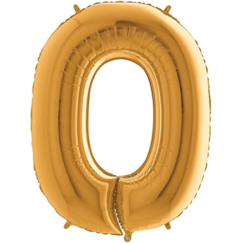 Grabo Numero 0 Midiloon Mini Confezione Singola, Lunghezza 30,5 Cm, Colore Oro, Gold, 14'' (36Cm), 14020G-P