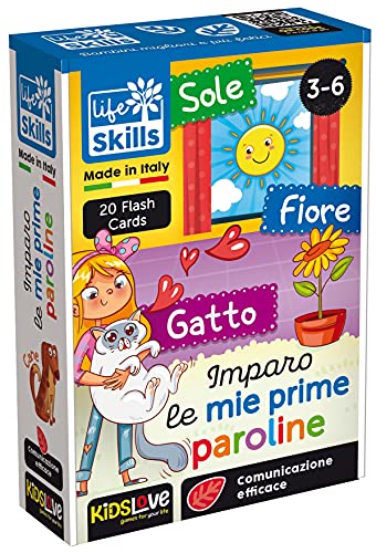 Lisciani Life Skills Cards Imparo Le Mie Prime Primissime Paroline Merchandising