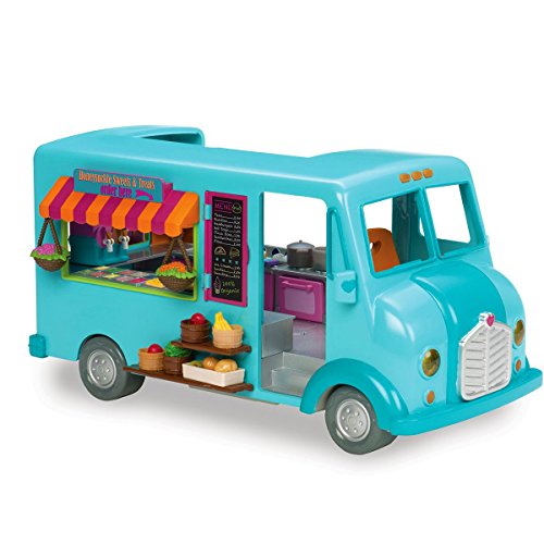 Li'L Woodzeez - Set Di 89 Giocattoli Con Camion Giocattolo E Accessori Alimentari, Veicoli In Miniatura E Set Da Gioco Per Bambini Dai 3 Anni In Su.