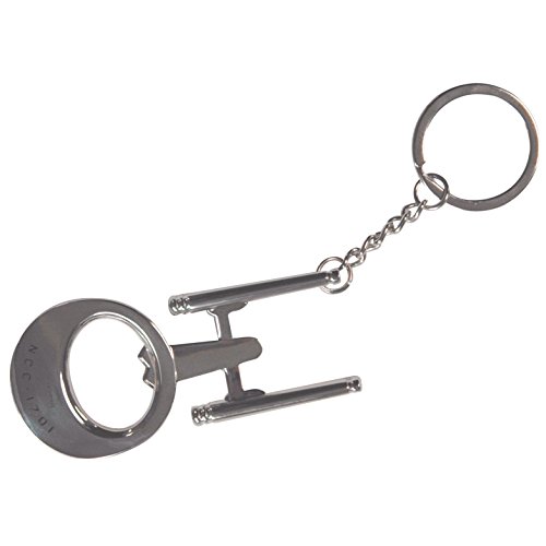 Diamond Select Star Trek Tos Bottle Opener Keychain Uss Enterprise Ncc-1701