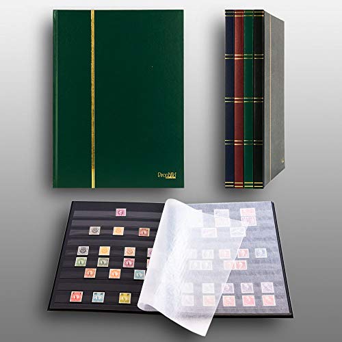 A4 Classificatori 16 Pagine Nere, Prophila Leuchtturm, Verde Colori