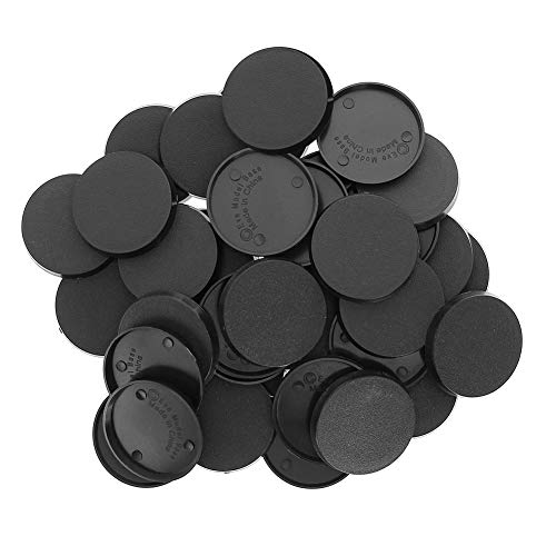 Evemodel 20Pcs 40Mm Basi Di Plastica Giochi Da Tavolo Basi Modello 40Mm Per Wargames Mb540