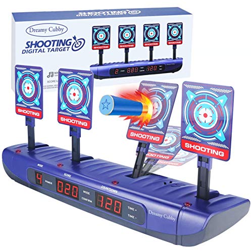 Tiro Bersaglio Elettrico, Bersaglio Digitale Per Nerf, Bersaglio Nerf Ultra, Digitale Punteggio Target Per Pistole Serie/ N-Strike Elite / Mega / Riva