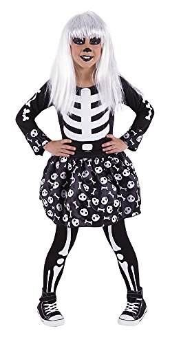 Rubie' S – Costume Skeletita Glow In Dark Bambini, S, S8381-S)