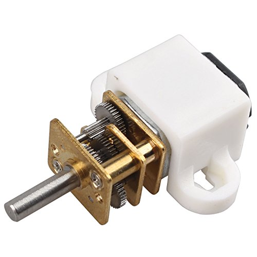 Haljia 100Rpm Metal Mini Dc 6V Ga12-N20 Speed Reduce Gearbox Gearwheel Motor Geared Electric Motor