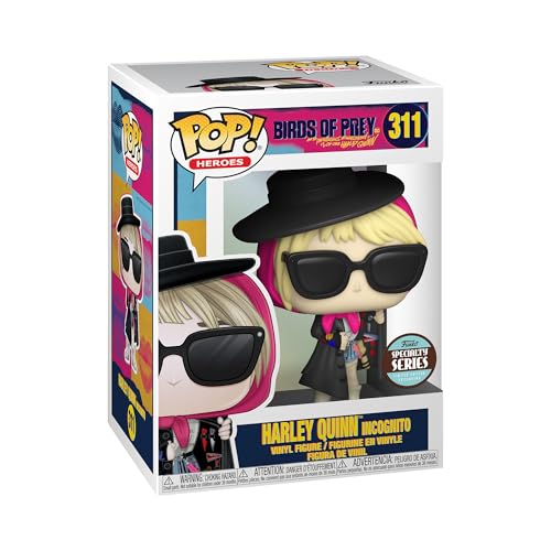 Funko Pop! Heroes: Birds Of Prey - Harley Quinn - (Incognito) - Figura In Vinile Da Collezione - Idea Regalo - Merchandising Ufficiale - Giocattoli Pe