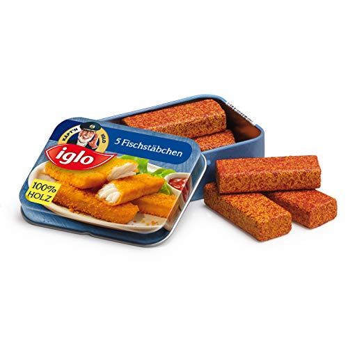 Erzi 18451 Bastoncini Di Pesce In Scatola, 5 Pezzi, Multicolore