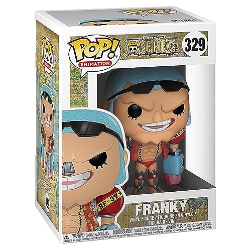 Funko Pop! Animation Shonen Jump One Piece Franky- Figura In Vinile Da Collezione - Idea Regalo - Merchandising Ufficiale - Giocattoli Per Bambini E A