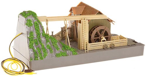 Faller 130225 - Modellismo Ferroviario, Mulino Con Pompa Elettrica