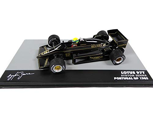 Opo 10 - Ayrton Senna Lotus 97T # 12 - Vincitore Portogallo Gp Formule 1-1985 1:43 Altaya (709)