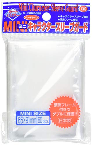 Mini Character Guard Oversized Sleeves 60Ct By Kmc Sleeves